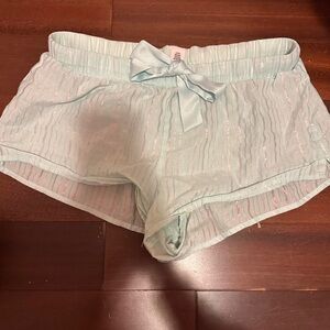 Victoria's Secret Light Blue Sleep Shorts